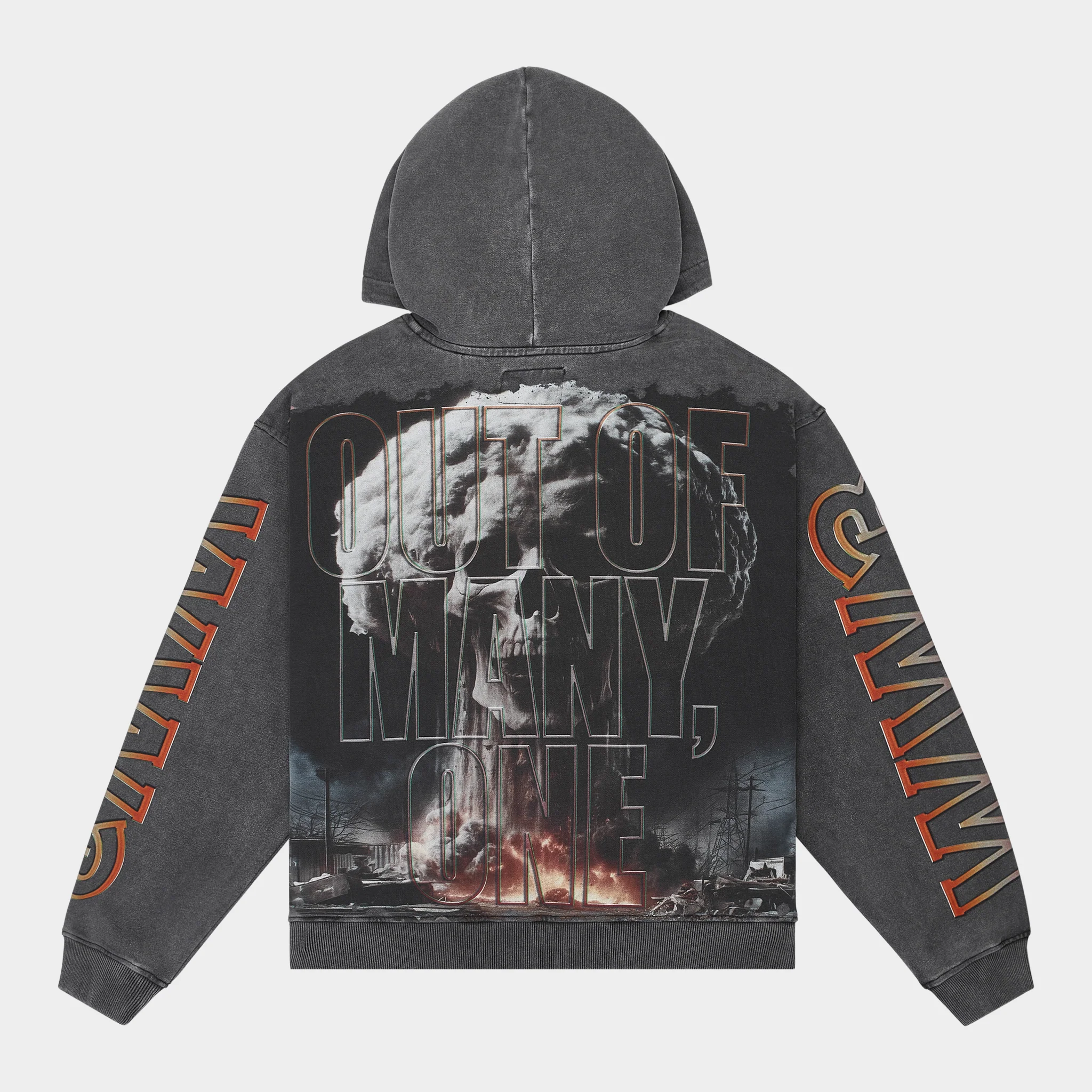 Code Red Hoodie (Grey wash) - Image 3