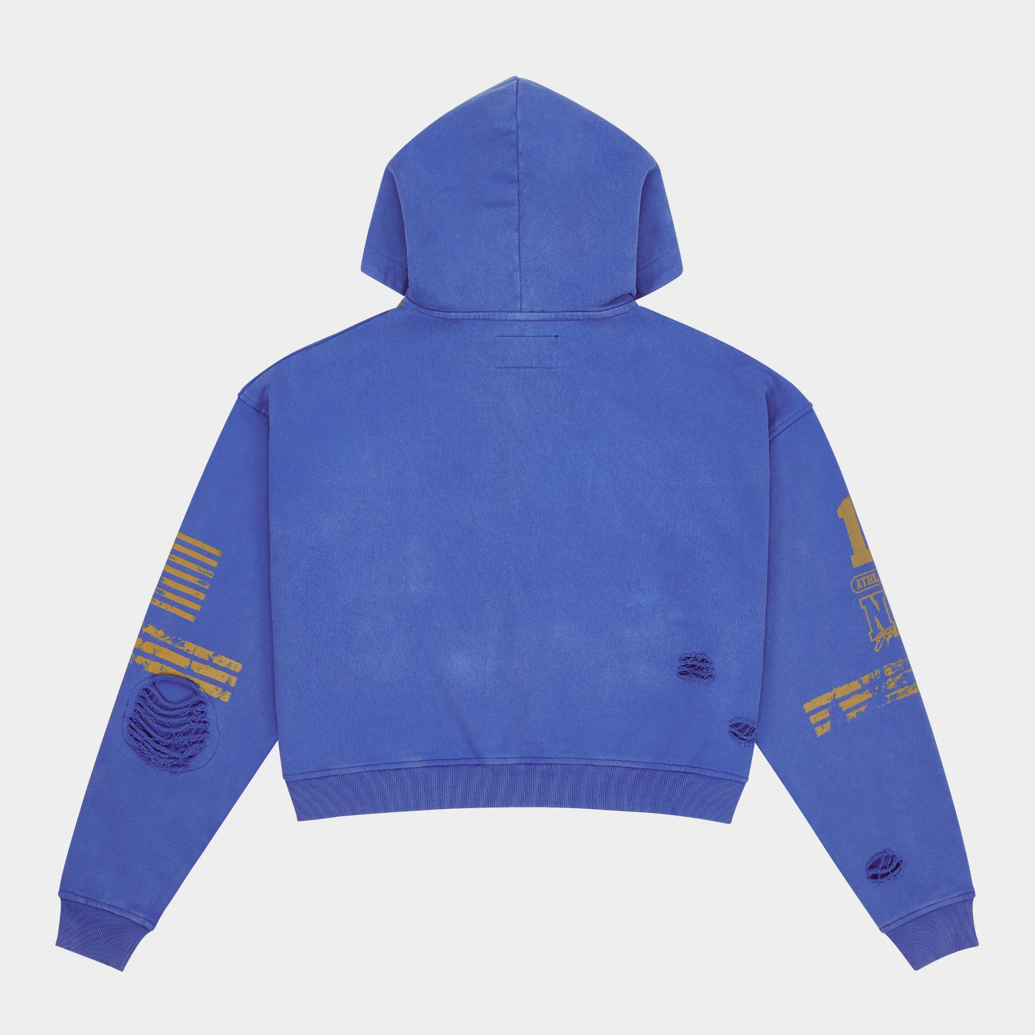 Roadster Zip Hoodie (Blue Yellow) - Image 3