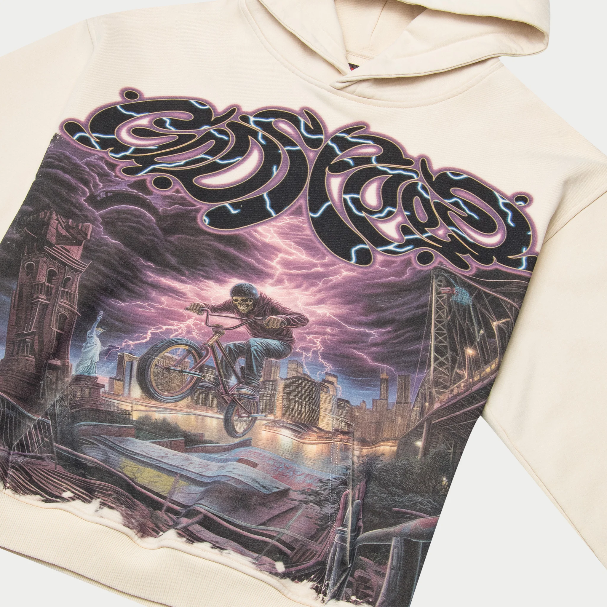 B.M.X. Hoodie (Bone) - Image 2