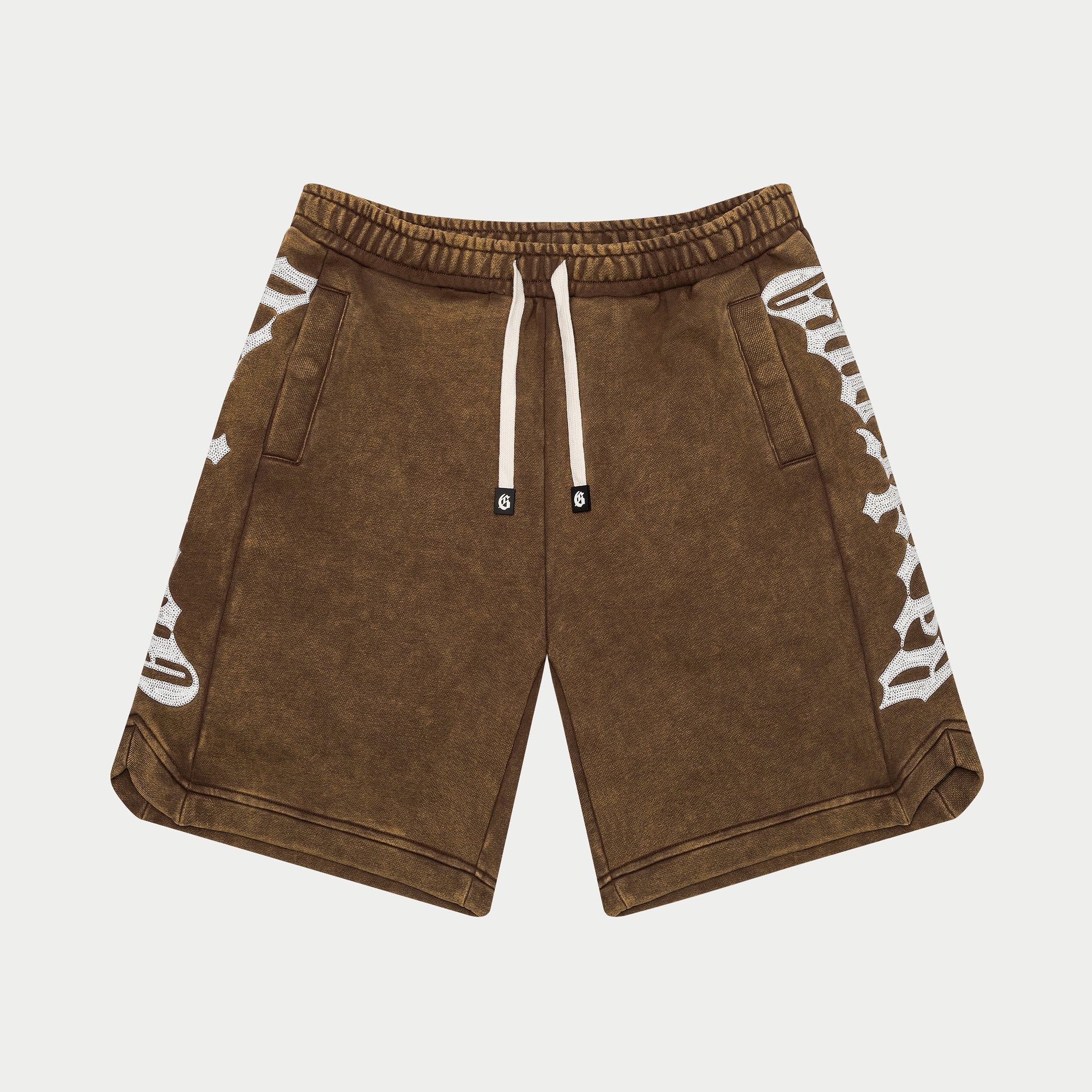 CourtSide Shorts (Mocha Wash)