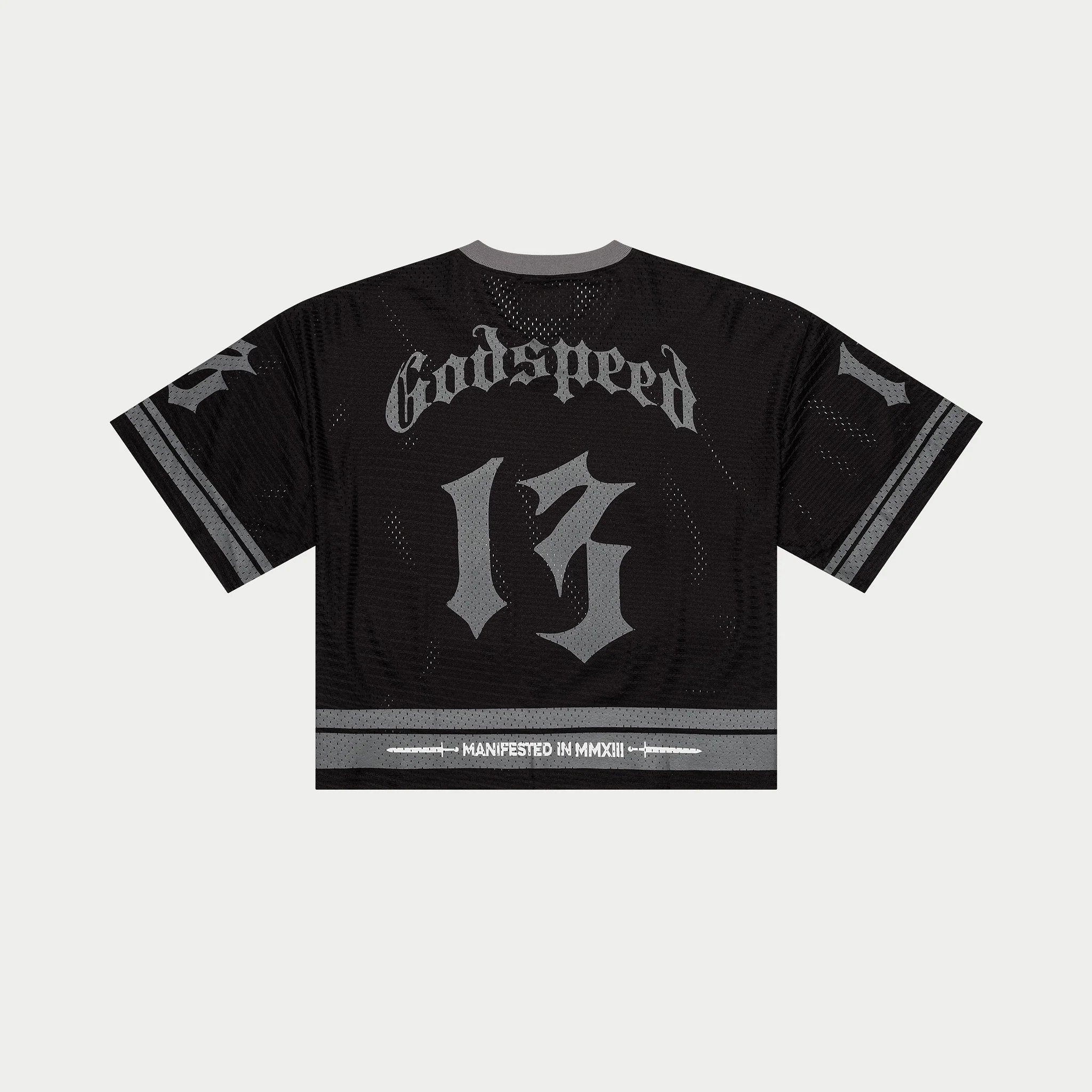 First Down Jersey (Black/Grey) - Image 3