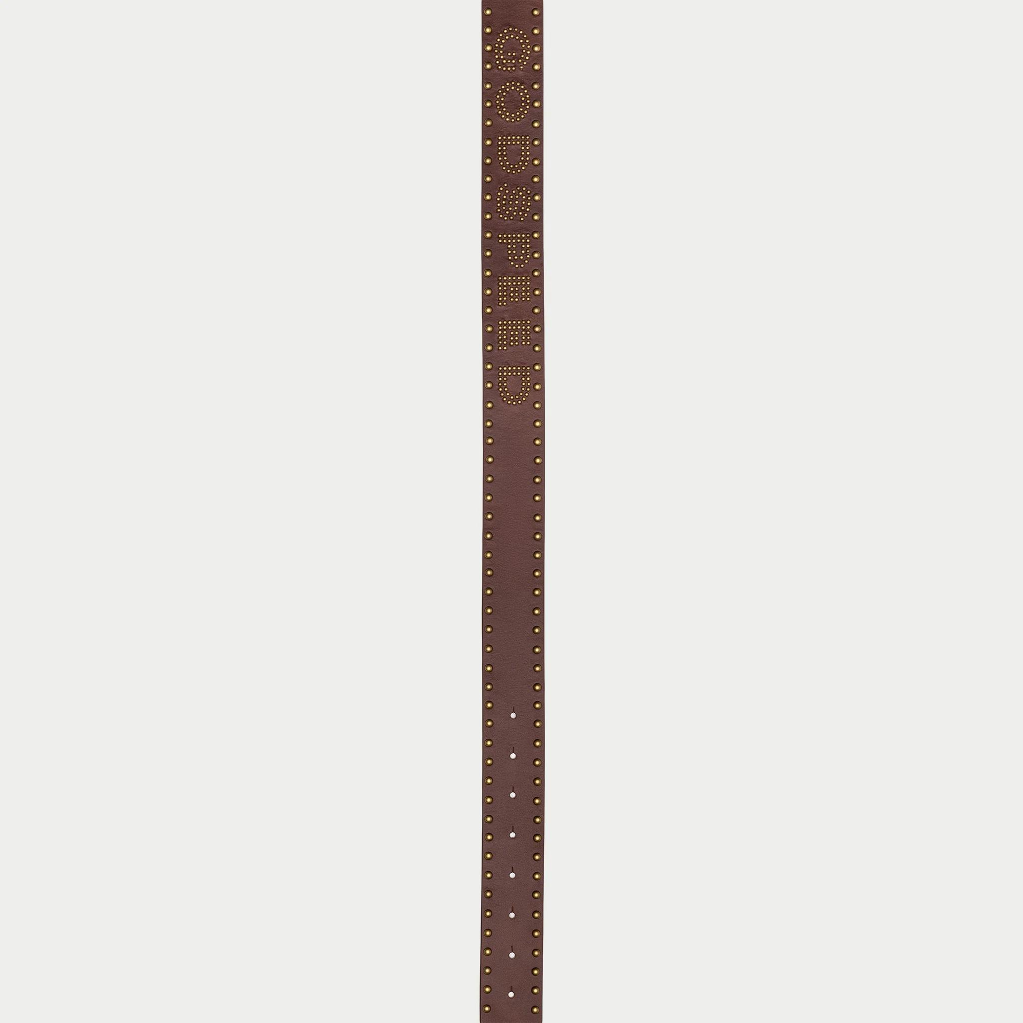 Forged GS Studded Belt (Brown) - Image 3