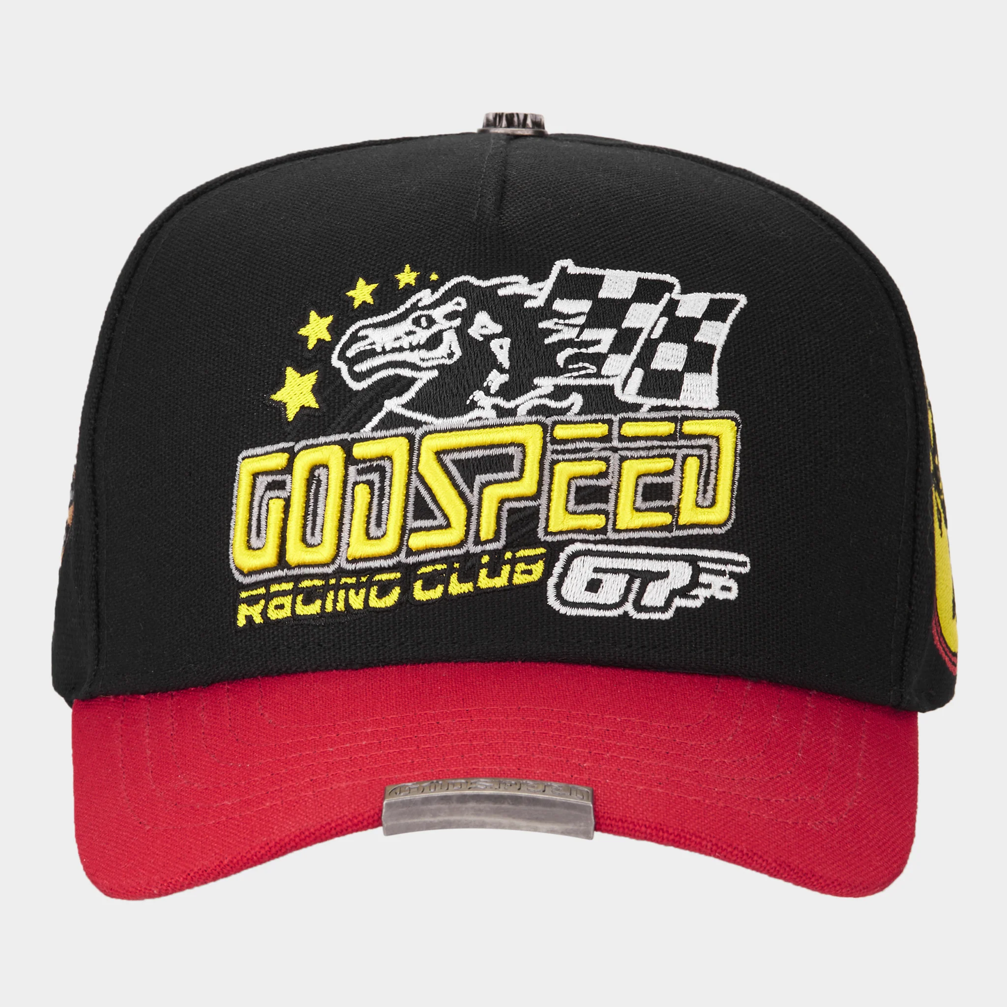 GRC Members Snapback Hat (Black/Red) - Image 2