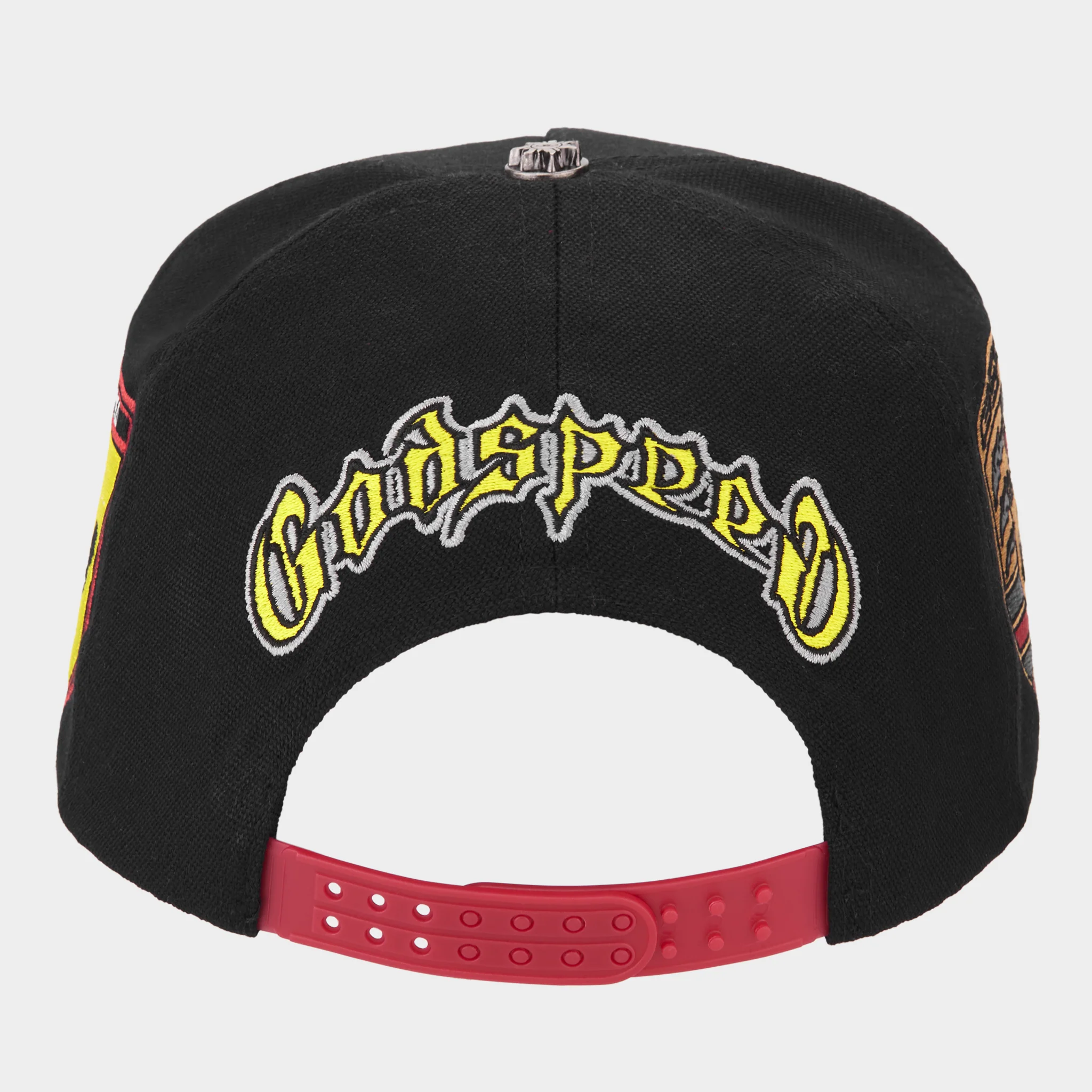 GRC Members Snapback Hat (Black/Red) - Image 4