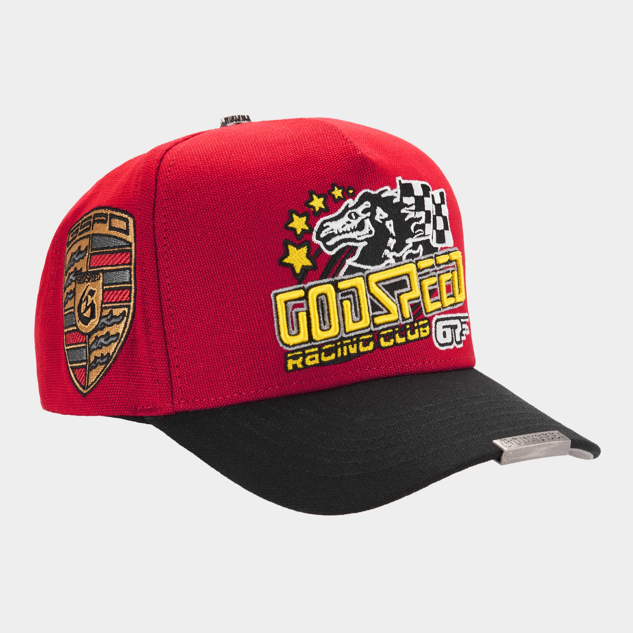 GRC Members Snapback Hat (Red/Black)
