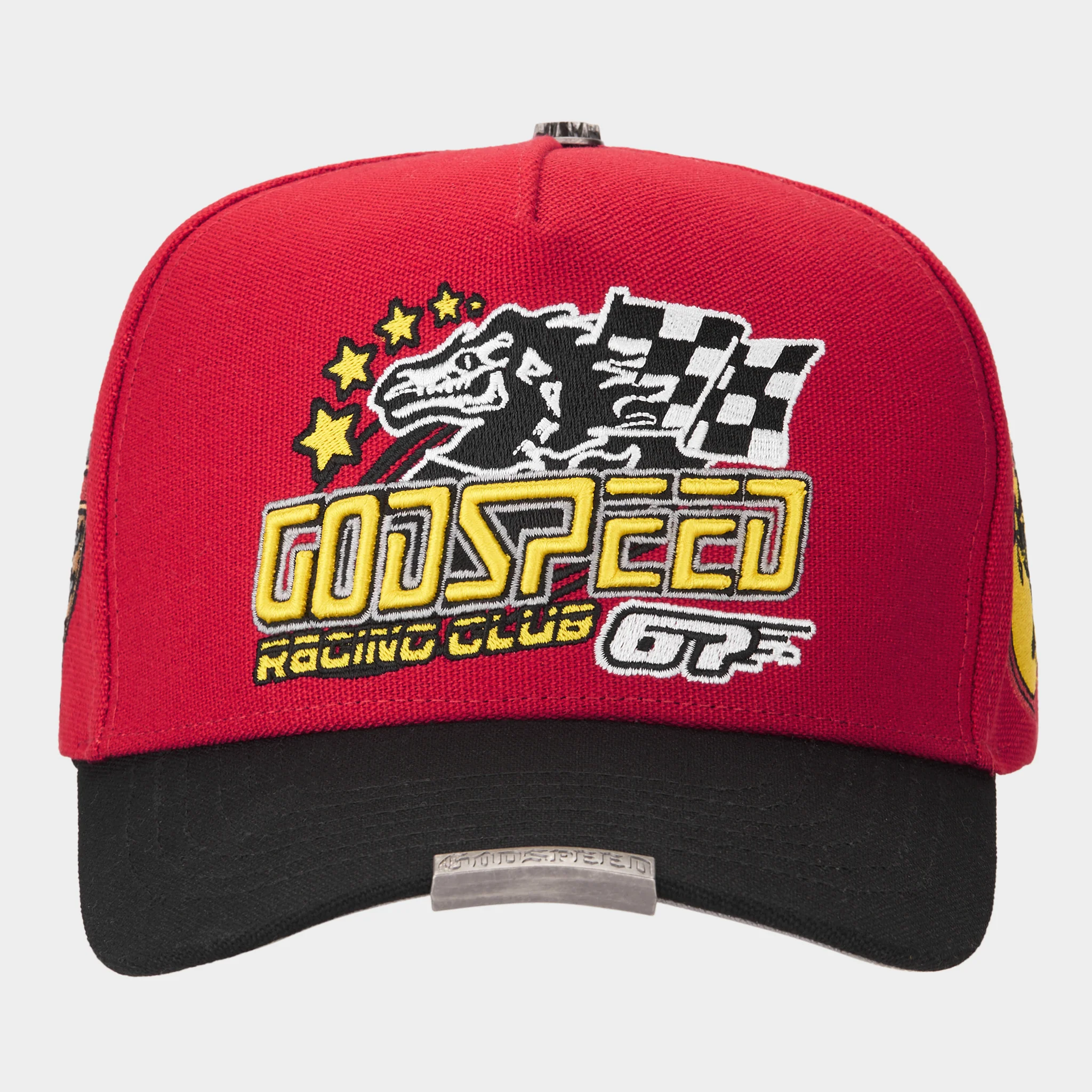 GRC Members Snapback Hat (Red/Black) - Image 2