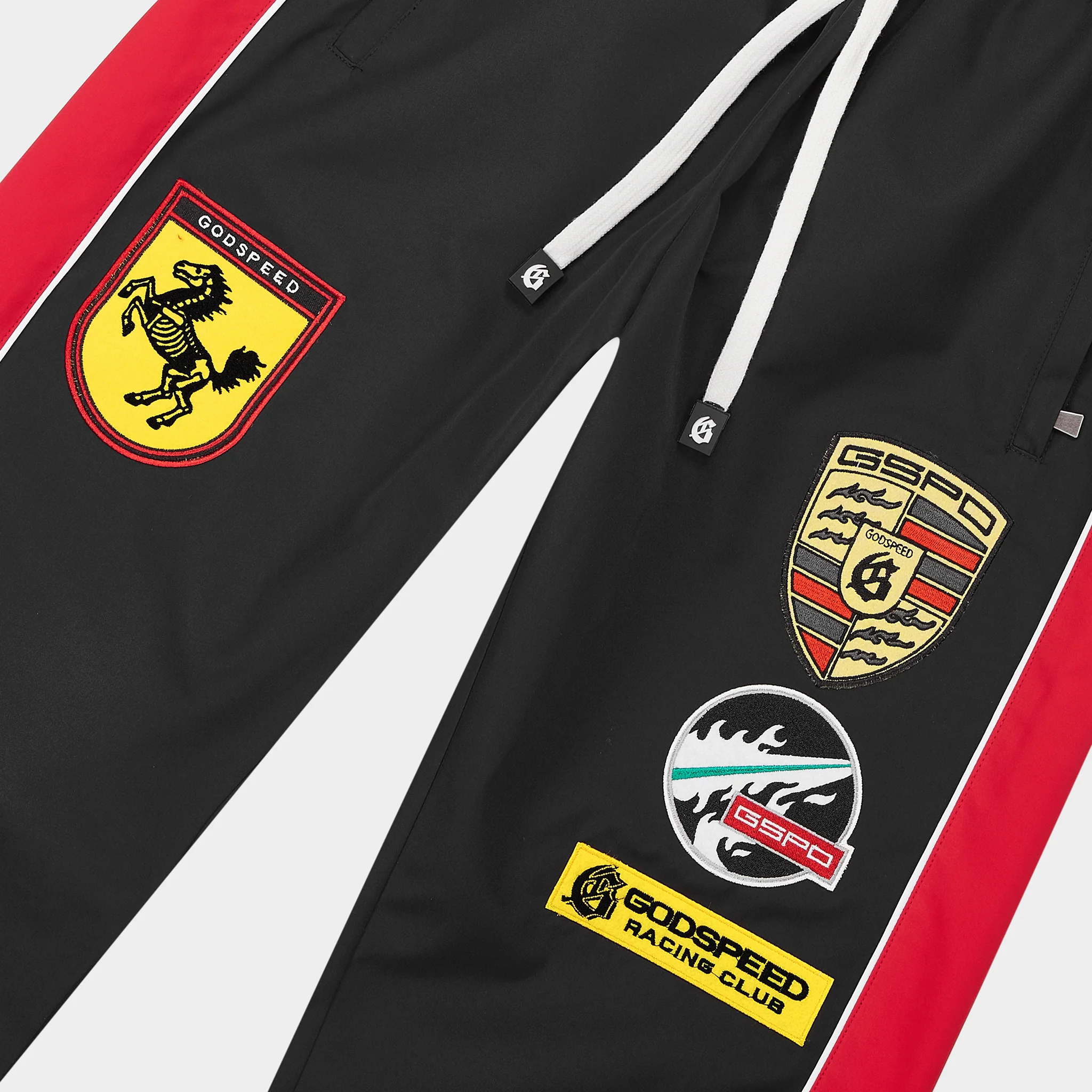 GRC TrackPants (Blk/Red) - Image 2