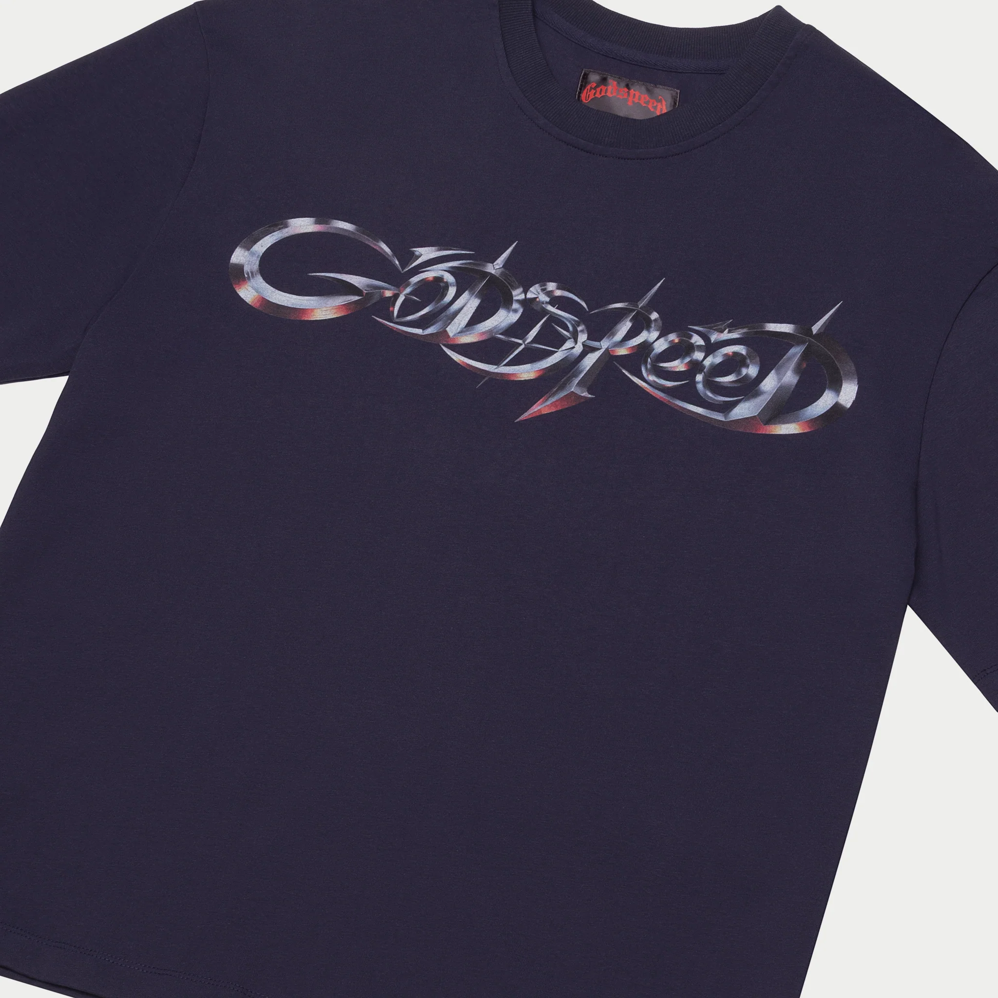 New Age Logo T-Shirt (Navy) - Image 3