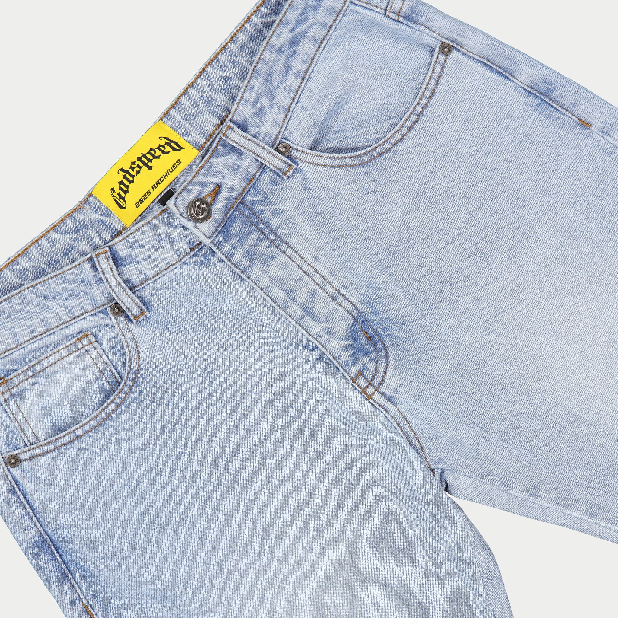 OG Logo Flared Denim Printed (Blue) - Image 6