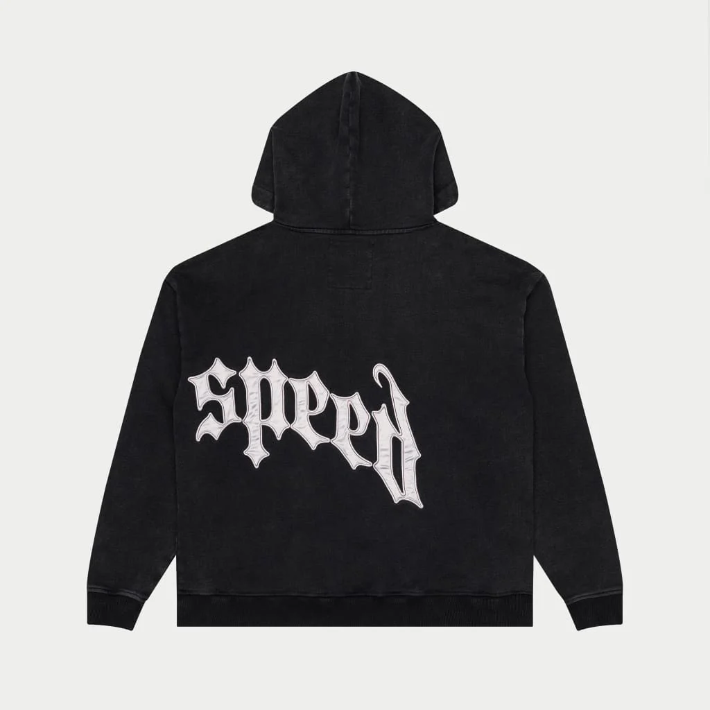 OG Logo Sweatsuit V2 (Black Wash/Silver Satin) - Image 6