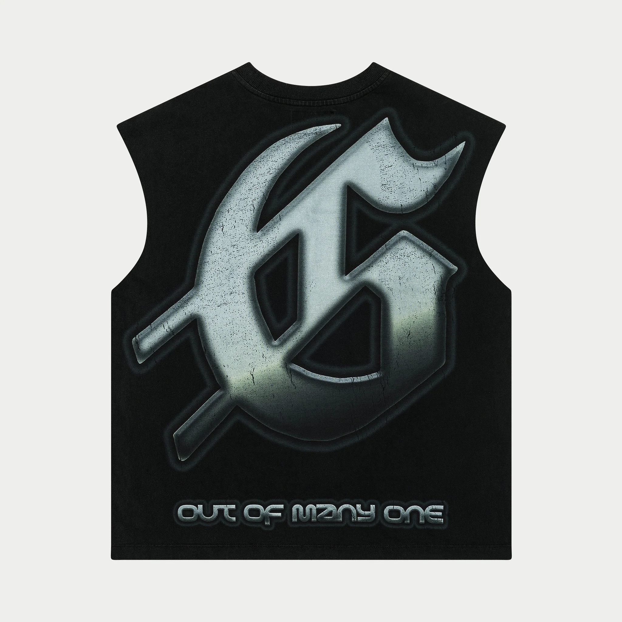Sunken Liberty 2 Sleeveless (Black Wash) - Image 3