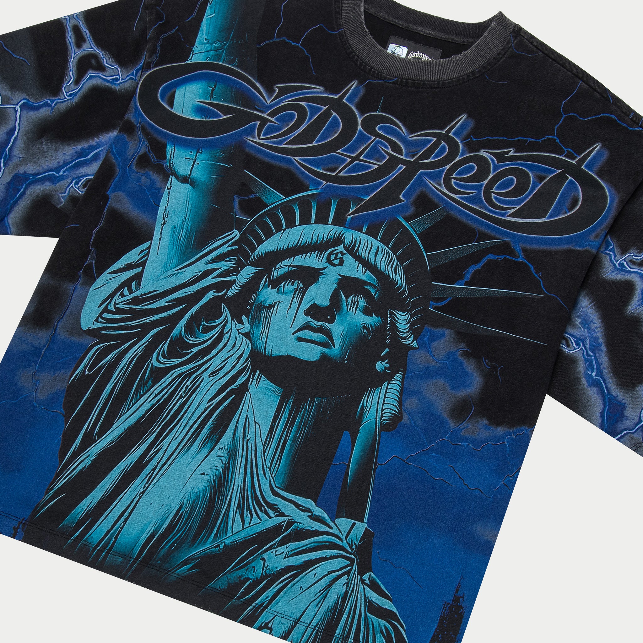 Voltage T-Shirt (LA Blue) - Image 2